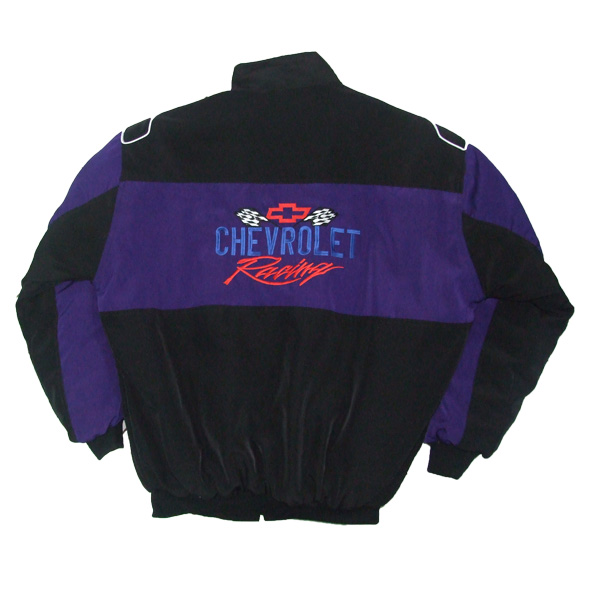 Chevrolet Racing Jacket Black & Purple