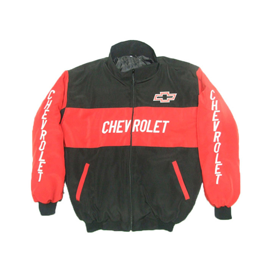 Chevrolet Racing Jacket Black Red