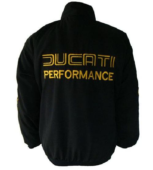 Ducati Corse Jacket Black & Light Gray