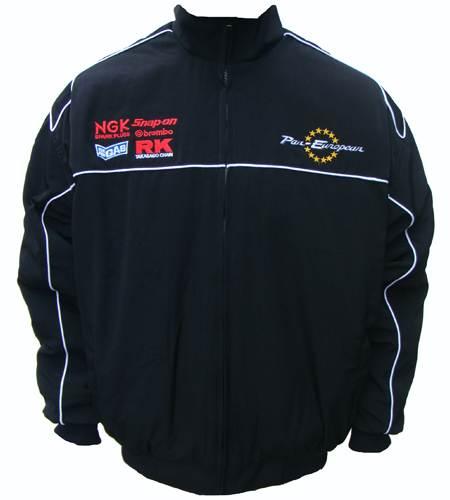 Race Car Jackets. Honda Pan-European Racing Jacket Black