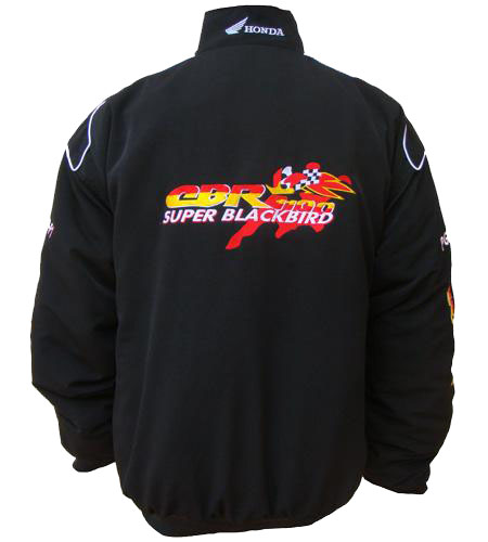Race Car Jackets. Honda Super Blackbird Racing Jacket Black