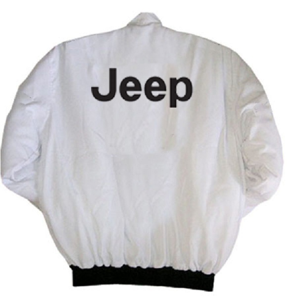 Jeep Racing Jacket White