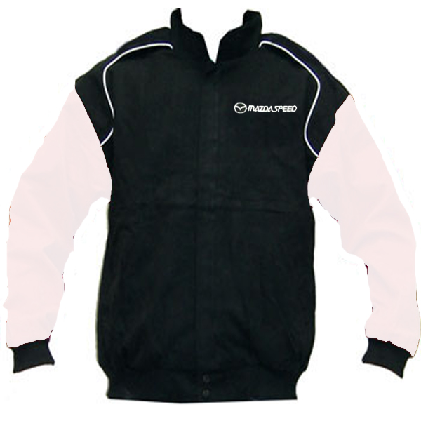 Mazda Mazdaspeed Racing Jacket Black and White