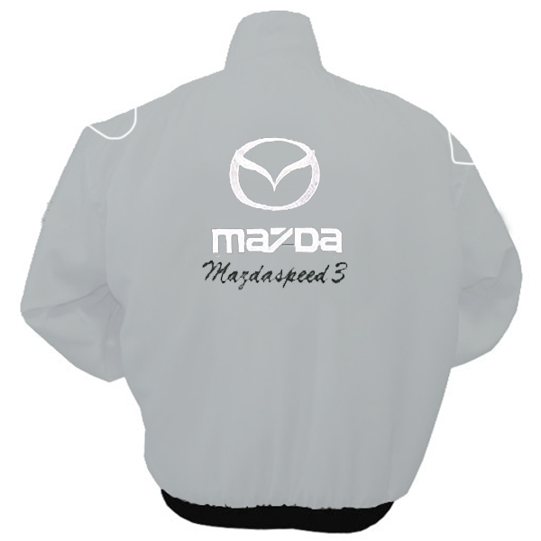 Mazdaspeed3 Racing Jacket Light Gray