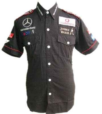 Mercedes Benz Vodafone Racing Shirt Black