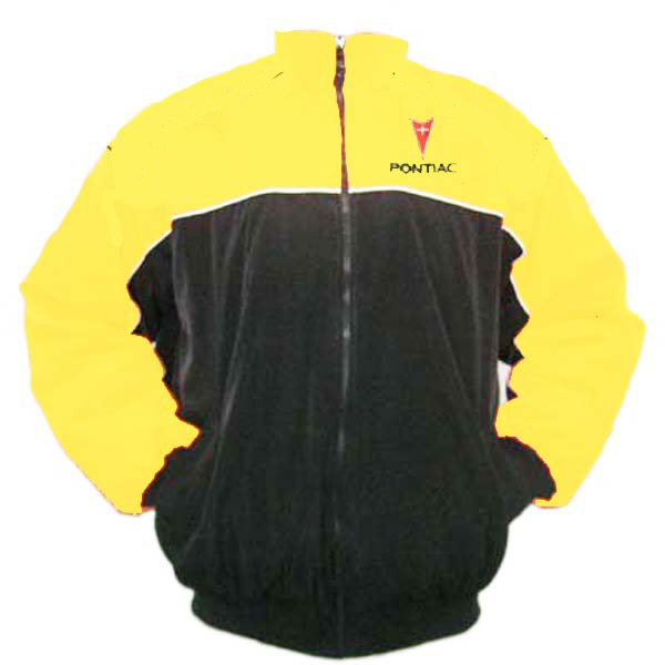 Race Car Jackets. Pontiac Solstice Racing Jacket Yellow and Black