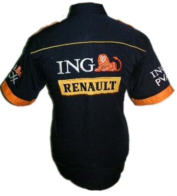 Renault ING F1 Crew Shirt Blue