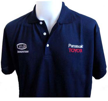 Toyota Polo Shirt Blue