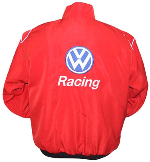 Race Car Jackets. VW Volkswagen Racing Jacket Red