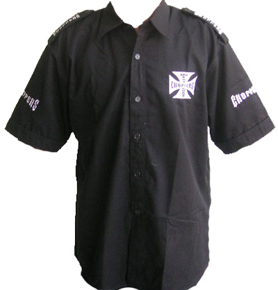 West Coast Choppers Crew Shirt Black