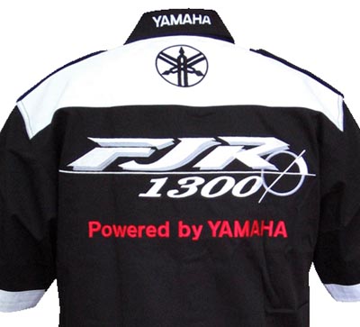 Yamaha FJR1300 Crew Shirt Black