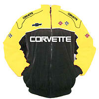 Corvette C3 Racing Jacket Yellow and Black
