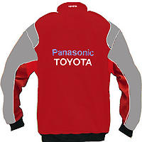 Toyota Panasonic Racing Jacket Red and Gray