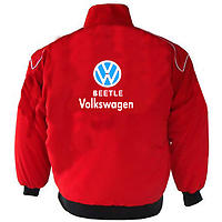 VW Volkswagen Beetle Racing Jacket Red