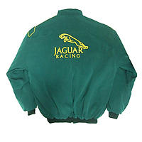 Jaguar Lear Dark Green Racing Jacket