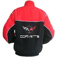 Corvette C5 Racing Jacket Red and Black