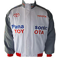 Toyota Panasonic Racing Jacket White and Gray