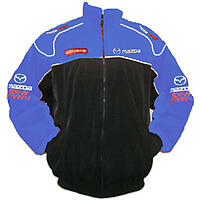 Mazda RX-8 Speed3 Racing Jacket Royal Blue and Black