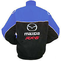 Mazda RX-8 Racing Jacket Black and Blue