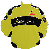 Lamborghini Racing Jacket Yellow and Black