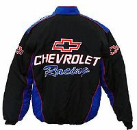 Chevrolet Racing Coat Black & Blue