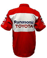 Toyota Panasonic F1 Crew Shirt Red