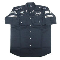 BMW Intel Dell Crew Shirt Dark Blue