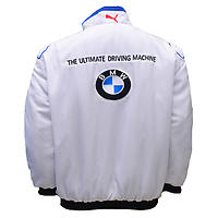 BMW Racing Jacket White, Blue