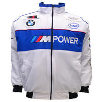 BMW Racing Jacket White, Blue