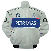 BMW Petronas Racing Jacket White and Royal Blue