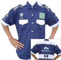 BMW Williams F1 Crew Shirt Navy Blue