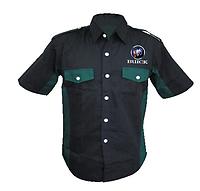Buick Crew Shirt Black & Dark Green