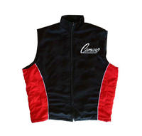 Camaro Vest Black and Red