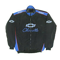 Chevelle Racing Jacket Black & Blue