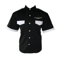 Chrysler Crew Shirt Black and White