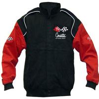 Corvette C2 Stingray Racing Jacket Black and Red