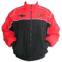 Corvette C5 Racing Jacket Red and Black