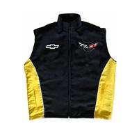 Corvette C5 Vest Black and Yellow