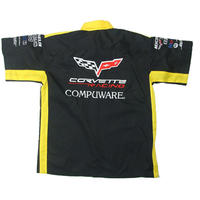 Corvette C6 Compuware Crew Shirt Black