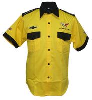 Corvette C5 Crew Shirt Yellow