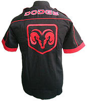 Dodge Motor Sport Crew Shirt Black