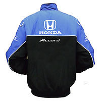 Honda Accord Racing Jacket Blue and Black