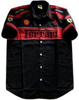 Ferrari F1 Black and Red Racing Shirt