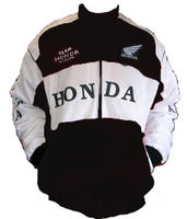 Honda Racing Jacket Black and White