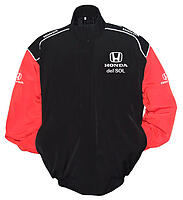 Honda del Sol Racing Jacket Black and Red