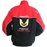 Pontiac Trans Am Racing Jacket Red and Black