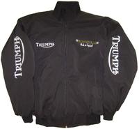 Triumph Bonneville Motorcycle Jacket Black