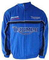 Triumph Daytona Motorcycle Jacket Blue