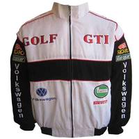 VW Volkswagen Golf GTI Racing Jacket White and Black