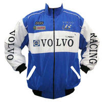 Race Car Jackets. Volvo Racing Jacket Blue and White